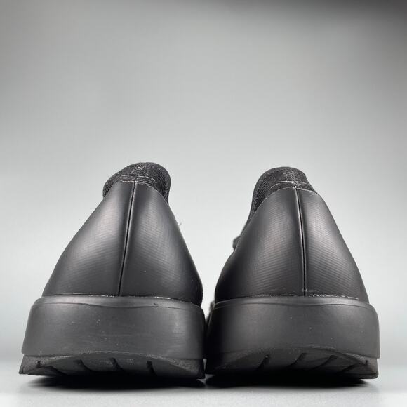 Oofos OOmg eeZee Men’s Size 12.5 Comfort Slip On Recovery Sneaker Shoe Black EUC - Picture 3 of 9